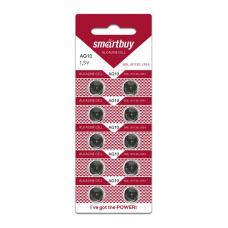 Батарейка часовая Smartbuy AG10 (389, LR1130, LR54) 10шт. в блистере Батарейка часовая Smartbuy AG10 (389, LR1130, LR54) 10шт. в блистере