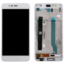 Дисплей с тачскрином Asus ZenFone 3 Max ZC520TL (X008D) в рамке белый Дисплей с тачскрином Asus ZenFone 3 Max ZC520TL (X008D) в рамке белый