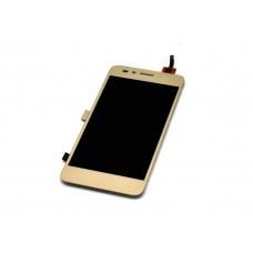 Дисплей Huawei Y3 2/Y3II LTE с тачскрином (Модуль) Gold