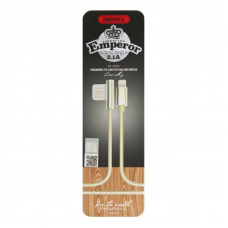 USB кабель REMAX Emperor Series Cable RC-054i Apple Lightning 8-pin (золотой) USB кабель REMAX Emperor Series Cable RC-054i Apple Lightning 8-pin (золотой)