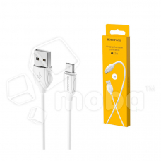 Кабель USB - MicroUSB Borofone BX19 (2A) Белый