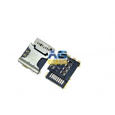 Коннектор SIM-карты (сим), mmc коннектор Samsung Galaxy Win I8552 (S131)