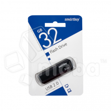 USB-флеш (USB 2.0) 32GB Smartbuy Clue Черный
