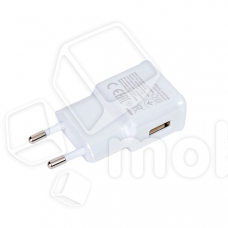 Сетевое зарядное устройство USB для Samsung (10W) (тех.упак.) Белый - Китай