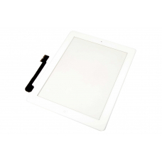 Сенсорное стекло,Тачскрин Apple Ipad 3/4 White (AAA)