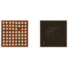 Микросхема контроллер зарядки для iPhone 8/ iPhone 8 Plus/ iPhone X большой (SN2501A1-63 pin) Микросхема контроллер зарядки для iPhone 8/ iPhone 8 Plus/ iPhone X большой (SN2501A1-63 pin)