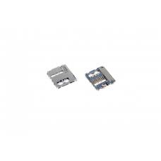 Коннектор SIM-карты (сим), mmc коннектор Samsung  C6112/B2100/B2700/B3310/B520/B5702 ( S95 )