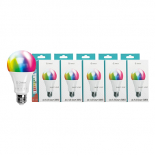 Комплект умных ламп Five Zetton LED RGBW Smart Wi-Fi Bulb E27 10Вт Комплект умных ламп Five Zetton LED RGBW Smart Wi-Fi Bulb E27 10Вт