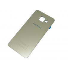Задняя крышка Samsung Galaxy A3 2016 SM-A310 Gold (Original)