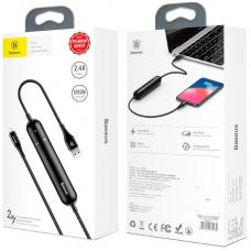 Внешний аккумулятор с кабелем Baseus Energy Two-in-one Lightning Energy Power Bank Cable (CALXU-01) 2500мАч, USB - Lighting 1.2м (black) Внешний аккумулятор с кабелем Baseus Energy Two-in-one Lightning Energy Power Bank Cable (CALXU-01) 2500мАч, USB - Lighting 1.2м (black)