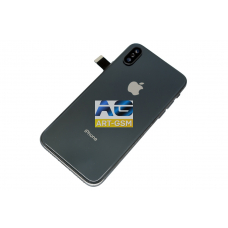 Корпусной часть (Корпус) Apple Iphone X корпус в сборе со шлейфами Black AAA