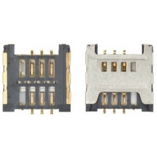 Коннектор Sim-карты Samsung Galaxy S GT-i9000 / i9220 / S5360 / S5690 / N7000 Коннектор Sim-карты Samsung Galaxy S GT-i9000 / i9220 / S5360 / S5690 / N7000