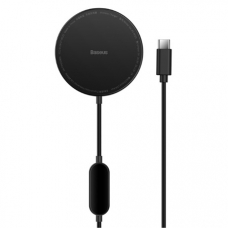 Беспроводное зарядное устройство Baseus Simple Mini2 для iPhone 12/13, 15W (CCJJ010001) (black)