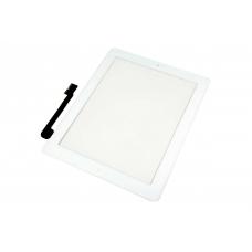 Сенсорное стекло,Тачскрин Apple Ipad 3/4 White (Original)
