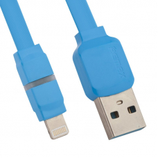 USB кабель REMAX Breathe Series Cable RC-029i Apple Lightning 8-pin (синий) USB кабель REMAX Breathe Series Cable RC-029i Apple Lightning 8-pin (синий)