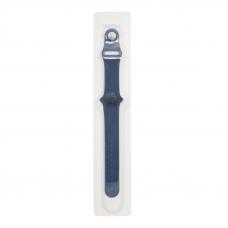 Ремешок для Apple Watch 38 мм/40 мм силиконовый (синий/midnight blue) Ремешок для Apple Watch 38 мм/40 мм силиконовый (синий/midnight blue)