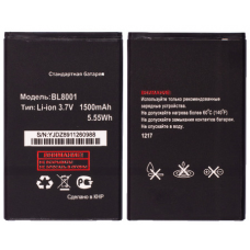 Аккумулятор Fly Era Nano 3 / IQ436 / Era Nano 9 / IQ436i / Era Nano 4 / IQ4490 ( BL8001 ) - 1500mAh Аккумулятор Fly Era Nano 3 / IQ436 / Era Nano 9 / IQ436i / Era Nano 4 / IQ4490 ( BL8001 ) - 1500mAh