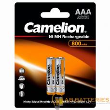 Аккумулятор бытовой Camelion R03 AAA BL2 NI-MH 800mAh (2/24/480) Аккумулятор бытовой Camelion R03 AAA BL2 NI-MH 800mAh (2/24/480)