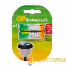 Аккумулятор бытовой GP R6 AA BL2 NI-MH 1300mAh в пластиковой упаковке (2/20/200) Аккумулятор бытовой GP R6 AA BL2 NI-MH 1300mAh в пластиковой упаковке (2/20/200)