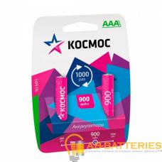 Аккумулятор бытовой Космос R03 AAA BL2 NI-MH 900mAh (2/24/288) Аккумулятор бытовой Космос R03 AAA BL2 NI-MH 900mAh (2/24/288)