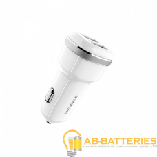 Автомобильное З/У Borofone BZ13 2USB 2.4A белый (1/44/176) Автомобильное З/У Borofone BZ13 2USB 2.4A белый (1/44/176)