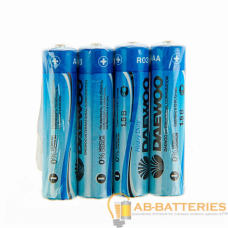 Батарейка Daewoo R03 AAA Shrink 4 Heavy Duty 1.5V (4/40/960) Батарейка Daewoo R03 AAA Shrink 4 Heavy Duty 1.5V (4/40/960)
