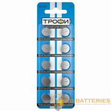 Батарейка Трофи G13/LR1154/LR44/357A/A76 BL10 Alkaline 1.55V (10/200/1600) Батарейка Трофи G13/LR1154/LR44/357A/A76 BL10 Alkaline 1.55V (10/200/1600)