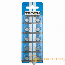 Батарейка Трофи G3/LR736/LR41/392A/192 BL10 Alkaline 1.55V (10/200/1600) Батарейка Трофи G3/LR736/LR41/392A/192 BL10 Alkaline 1.55V (10/200/1600)