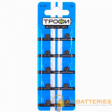 Батарейка Трофи G4/LR626/LR66/377A/177 BL10 Alkaline 1.55V (10/200/1600) Батарейка Трофи G4/LR626/LR66/377A/177 BL10 Alkaline 1.55V (10/200/1600)