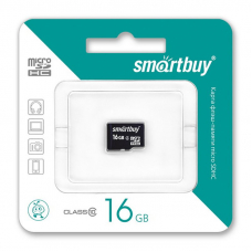 Карта памяти SmartBuy Micro SD 16Гб (class 10)