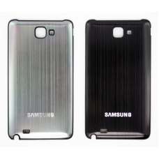 Задняя крышка для Samsung i9220/N7000/Note металл (серый) (упаковка пакет)