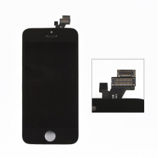 LCD дисплей для Apple iPhone 5 с тачскрином,(яркая подсветка)1-я категория, класс AAA (черный)