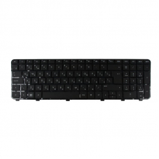 Клавиатура для HP Pavilion DV6-6000 DV6-6100 DV6-6200 DV6-6B00 DV6-6C00 DV6-6090 (с рамкой, чёрная)