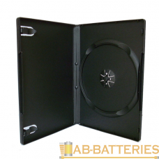 Футляр для DVD (slim), (7мм) черный, глянец new (100) Футляр для DVD (slim), (7мм) черный, глянец new (100)
