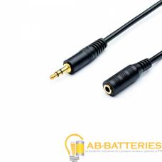 Кабель AUX Atcom Jack 3.5mm (m)-Jack 3.5mm (f) 3.0м силикон черный (1/200) Кабель AUX Atcom Jack 3.5mm (m)-Jack 3.5mm (f) 3.0м силикон черный (1/200)