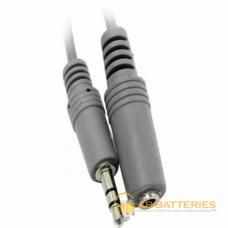 Кабель AUX Smartbuy KA-323 Jack 3.5mm (m)-Jack 3.5mm (f) 3.0м силикон серый (1/50) Кабель AUX Smartbuy KA-323 Jack 3.5mm (m)-Jack 3.5mm (f) 3.0м силикон серый (1/50)