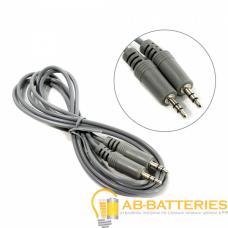 Кабель AUX Smartbuy KA-331 Jack 3.5mm (m)-Jack 3.5mm (m) 1.8м силикон серый (1/15) Кабель AUX Smartbuy KA-331 Jack 3.5mm (m)-Jack 3.5mm (m) 1.8м силикон серый (1/15)