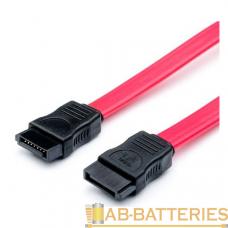 Кабель Atcom AT3797 SATA (m)-SATA (m) 0.5м силикон красный (1/10/1000) Кабель Atcom AT3797 SATA (m)-SATA (m) 0.5м силикон красный (1/10/1000)