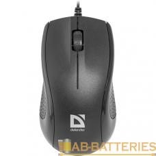 Мышь проводная Defender MB-160 Optimum классическая USB черный (1/40) Мышь проводная Defender MB-160 Optimum классическая USB черный (1/40)