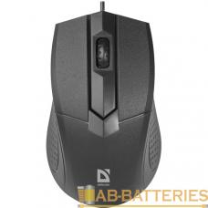 Мышь проводная Defender MB-270 Optimum классическая USB черный (1/40) Мышь проводная Defender MB-270 Optimum классическая USB черный (1/40)