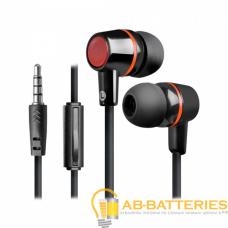 Наушники внутриканальные Defender 428 Pulse с микрофоном черный (1/160) Наушники внутриканальные Defender 428 Pulse с микрофоном черный (1/160)