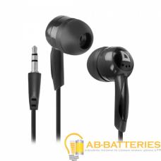 Наушники внутриканальные Defender 604 Basic черный (1/50) Наушники внутриканальные Defender 604 Basic черный (1/50)