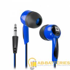 Наушники внутриканальные Defender 604 Basic черный голубой (1/50) Наушники внутриканальные Defender 604 Basic черный голубой (1/50)