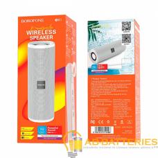 Портативная колонка Borofone BR1 bluetooth 5.0 с микрофоном серый (1/60) Портативная колонка Borofone BR1 bluetooth 5.0 с микрофоном серый (1/60)