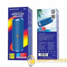 Портативная колонка Borofone BR1 bluetooth 5.0 с микрофоном синий (1/60) Портативная колонка Borofone BR1 bluetooth 5.0 с микрофоном синий (1/60)