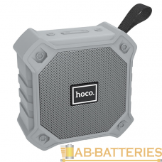 Портативная колонка HOCO BS34 bluetooth 5.0 microSD с микрофоном серый (1/40) Портативная колонка HOCO BS34 bluetooth 5.0 microSD с микрофоном серый (1/40)