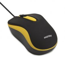 Мышь проводная Smartbuy ONE 329 USB черно-желтая
