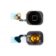 Шлейф/FLC iPhone 5 с кнопкой Home (черный)