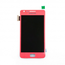 LCD дисплей для Samsung Galaxy S II GT-I9100/I9100G с тачскрином (розовый)
