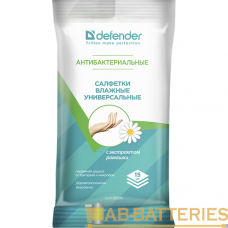 Салфетки Defender CLN30330 универсальный антибакт. 15шт. в упаковке (1/50) Салфетки Defender CLN30330 универсальный антибакт. 15шт. в упаковке (1/50)